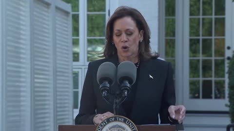 Kamala Harris marks 1-year since October 7 attacks