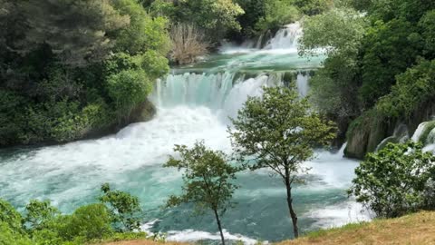 Beautiful Waterfall at Forest Video #10
