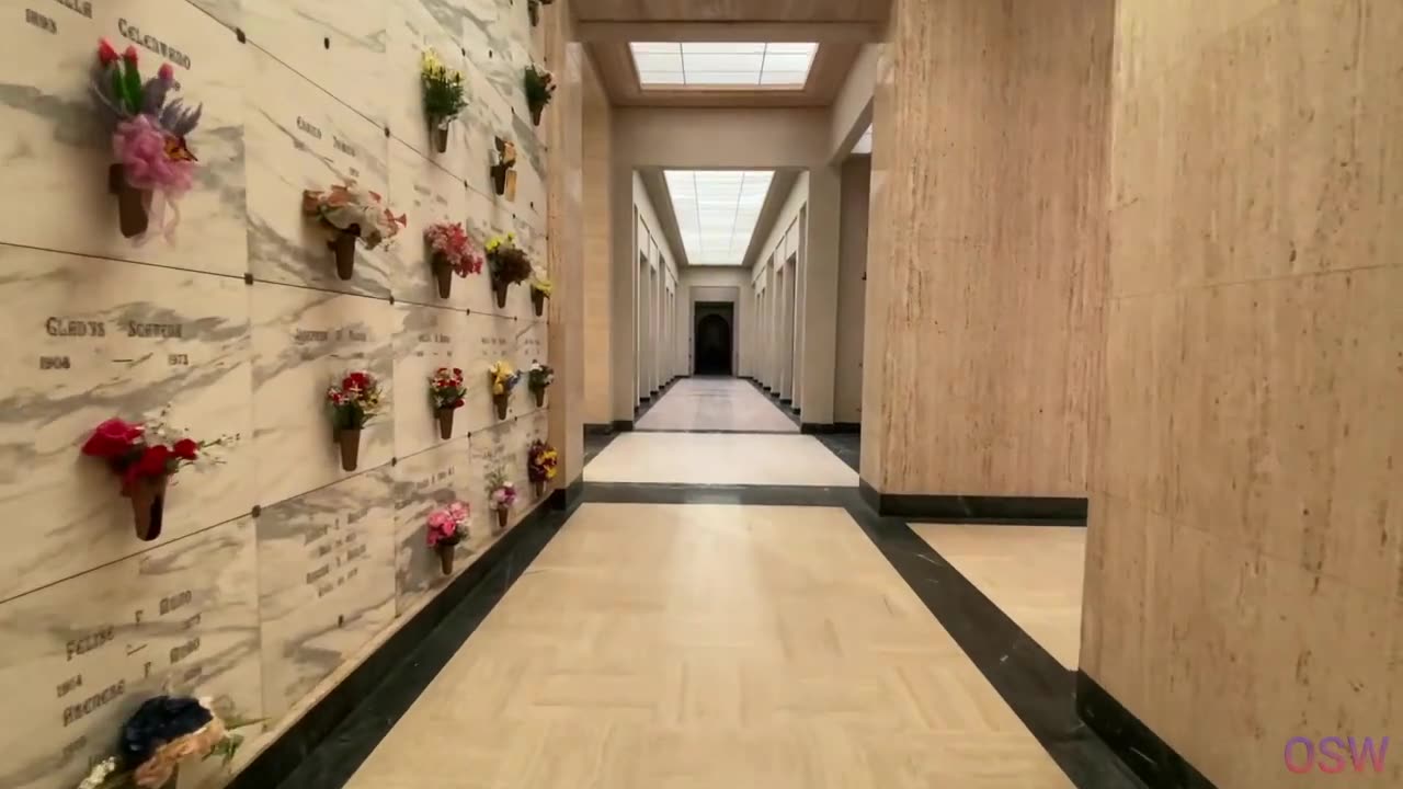 "Holy Cross Mausoleum - ASMR WALKING" (2Feb2022) Old Scary World