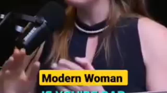 Based girl talking about men and women
