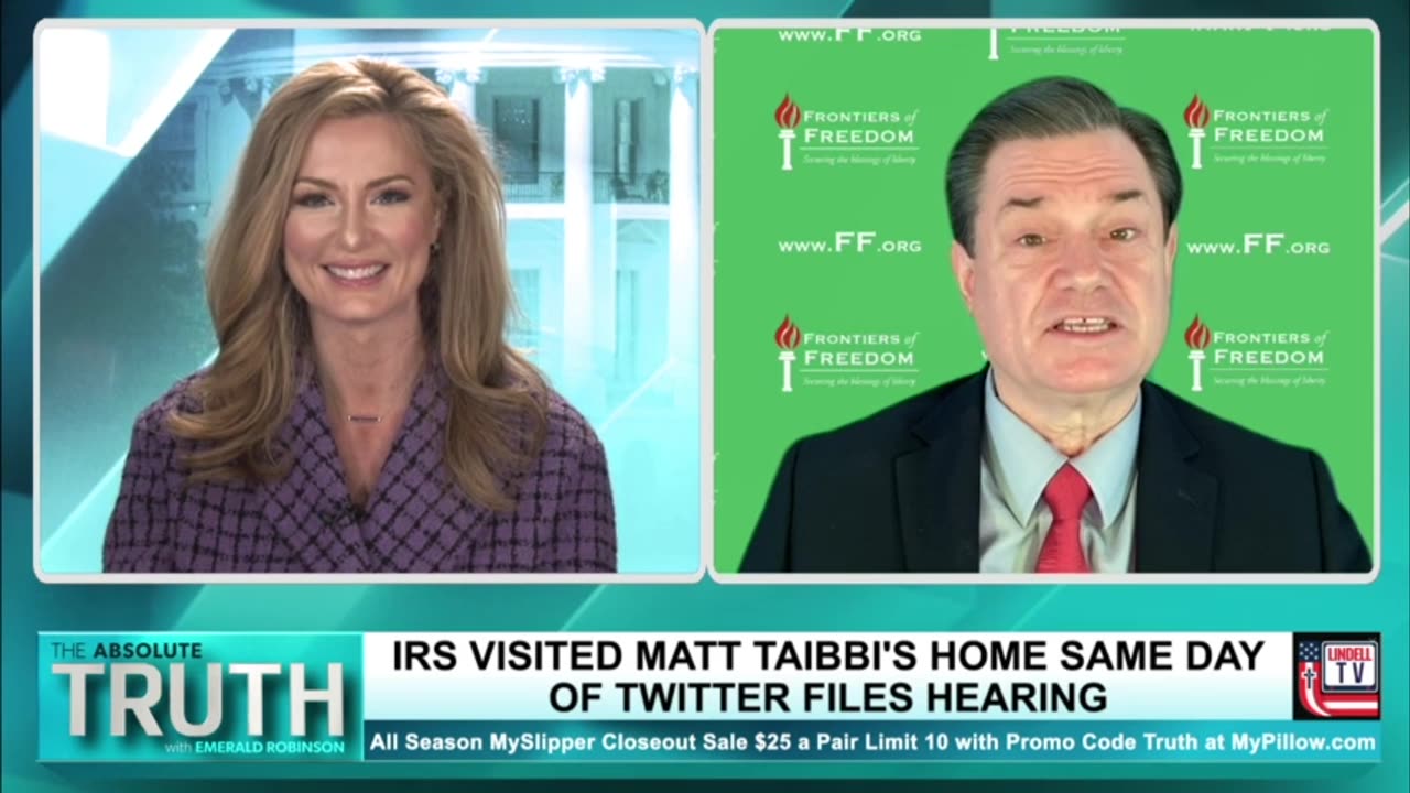 IRS VISITS MATT TAIBBI'S HOME AS HE TESTIFIES BEFORE CONGRESS