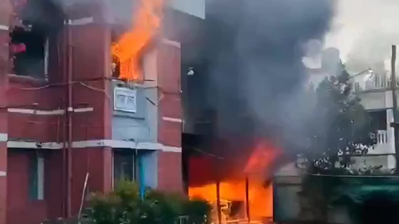 A Hindu House burned down in Lakshmipur #Bangladesh