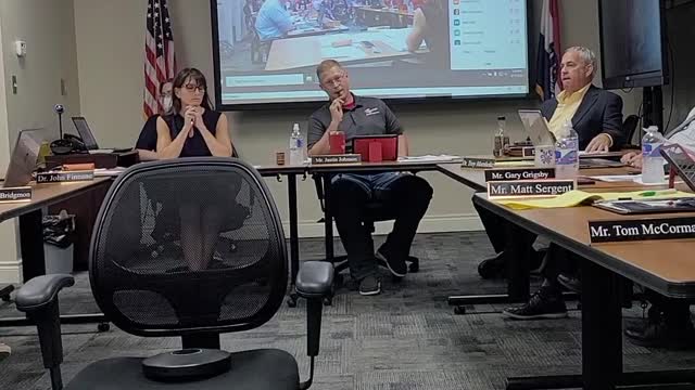 17 Aug 2021 Warrensburg R-VI School Board Meeting