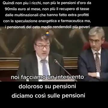Tagli alle pensioni