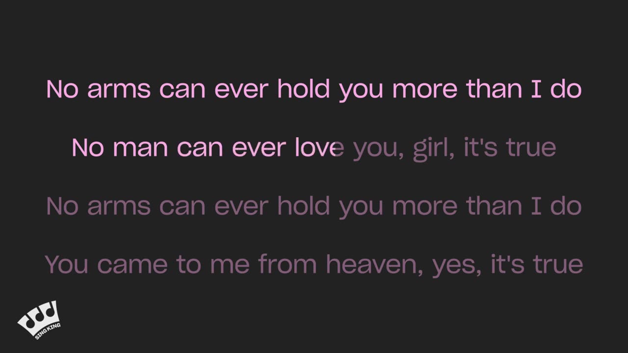 kbkaraokeking - No Arms Can Ever Hold You - Karaoke