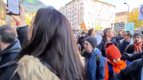 Manifestation Annecy le 20 11 2021