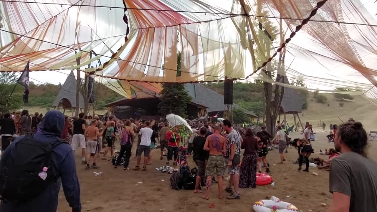 Ozora Festival 2022 Daad Puszta Goa and Techno Sunday Morning Zombieland