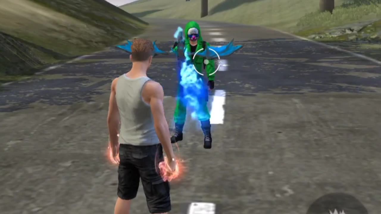 ADAM VS GREEN CRIMINAL GARENA FREE FIRE