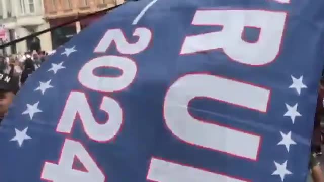 Trump 2024 in London today