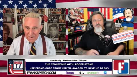 The StoneZone With Roger Stone Joined by : Alan Jacoby - TheGreatDivide1776.com