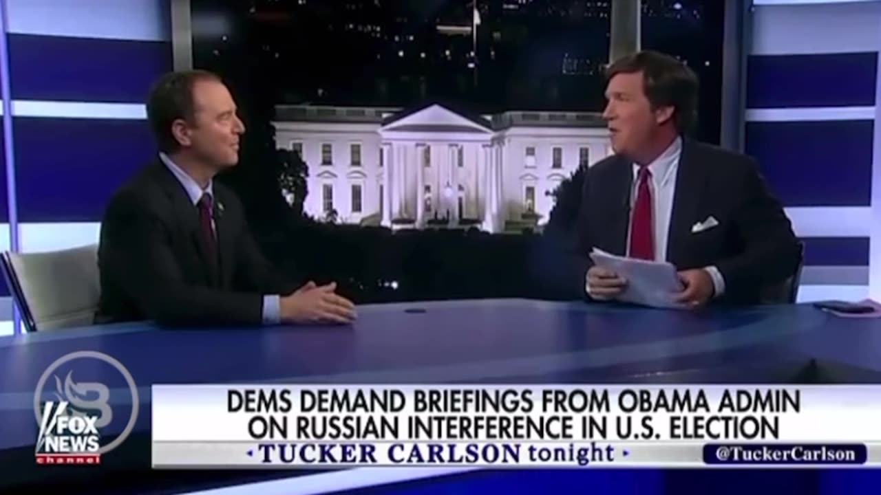 Tucker vs. Adam Schiff