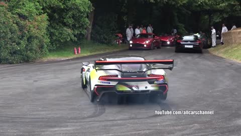 The BEST & WORST Supercar PowerSlides! Goodwood FOS