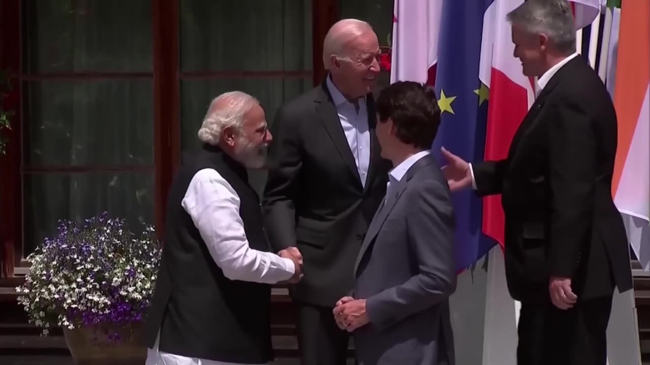 Pm Modi and USA 🇺🇸 president