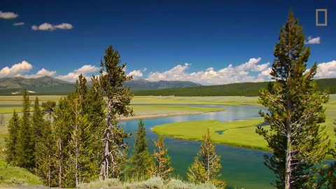 in Yellowstone’s Beautiful Landscapes National Geographic