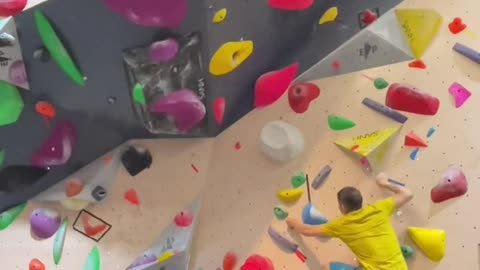 Rest Day Rock Climbing About v5