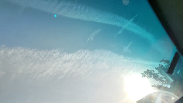 Chemtrail city Rockhampton to Yeppoon