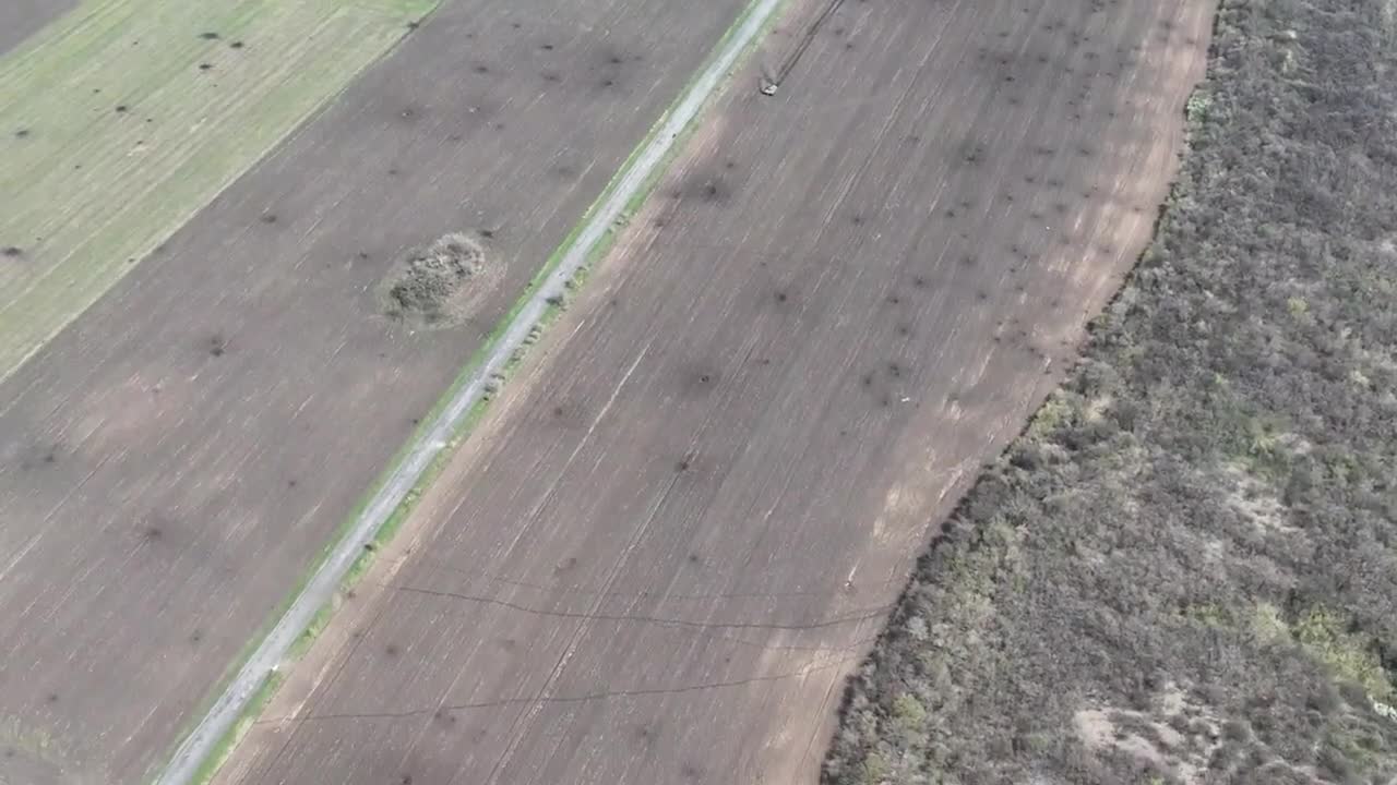 9 OMBr Kholodny Yar showed how a Russian tank met a Ukrainian mine