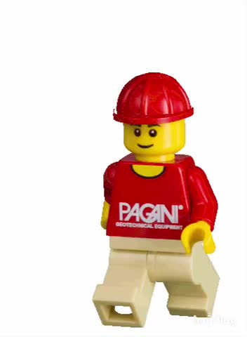 Lego Minifigure Gif!
