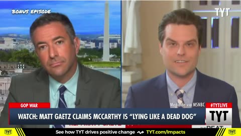 Like A Dead Dog' -- Matt Gaetz, Kevin McCarthy Get HEATED With Each Other