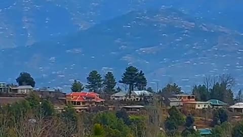 Beautiful View of Kashmir Village