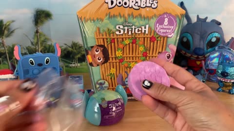 ASMR UNBOXING LILO STITCH HUGE EGG SURPRISE ! Disney Doorables Mystery Boxes SURPRISES