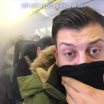RyanAir flight filled passenger bay with smoke.