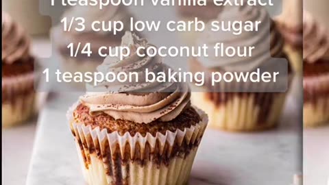 Low carb Tiramisu cupcake #tiramisu #fyp #dietdessert #dietsweets #dietcake