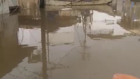 Heavy flood