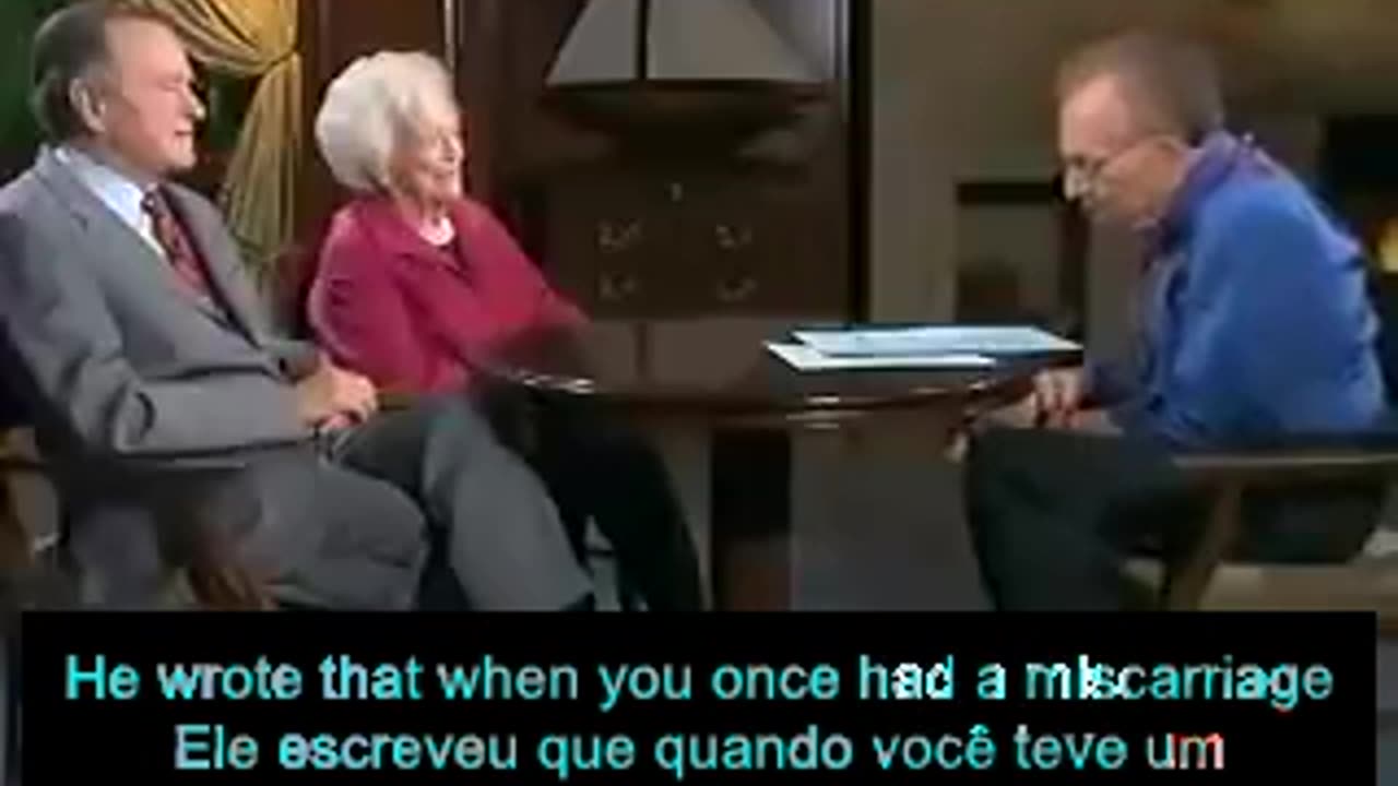 Em 22 de novembro de 2010, a ex-primeira-dama Barbra Bush disse que seu aborto foi feito