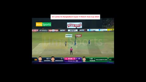 Sri Lanka vs Bangladesh Asia Cup 2023