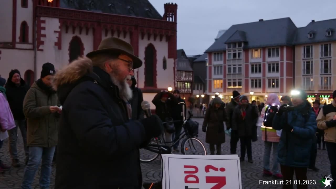 21.01.2023 - Rede des Frankfurter OB Kandidaten Frank Großenbach (dieBasis)