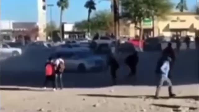 Media Largely Silent As Woman Tries Running Over Nevada Middle School Kids