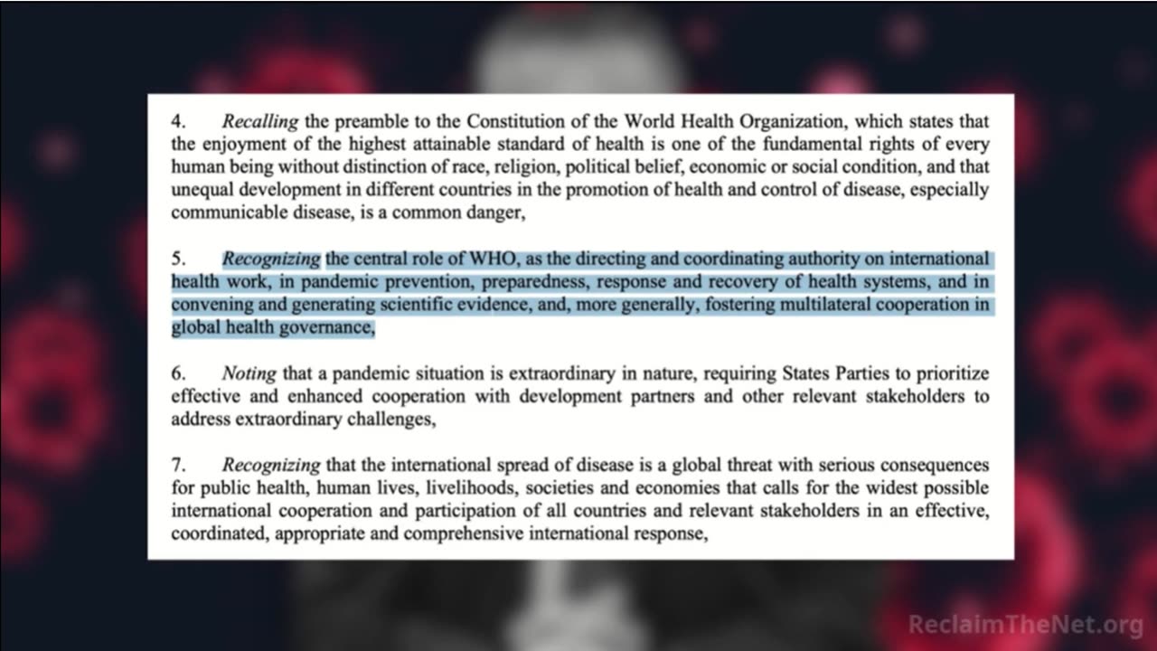 Everything You Need To Know About The World Health Organization's Power Grab