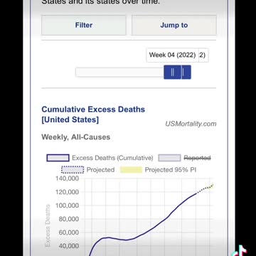 Excess mortality the numbers don’t lie! And it’s getting worse!