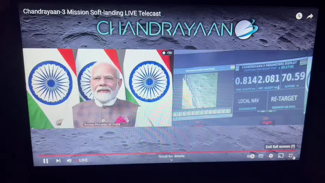 Exclusive PM Modi's conversation with ISRO's Director S. somnath on chamdrayan 3 panding