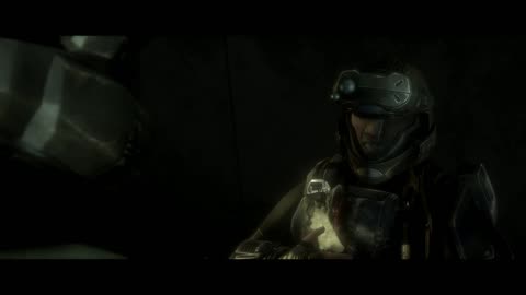 Halo 3 ODST Buck 5 Hours After Drop (Kikowani Station Cutscene)