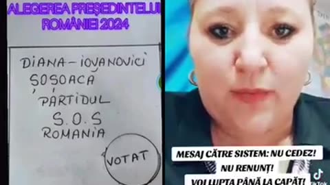 Diana Șoșoacă NU CEDEAZĂ, NU RENUNȚĂ, CI VA LUPTA PÂNĂ LA CAPĂT!