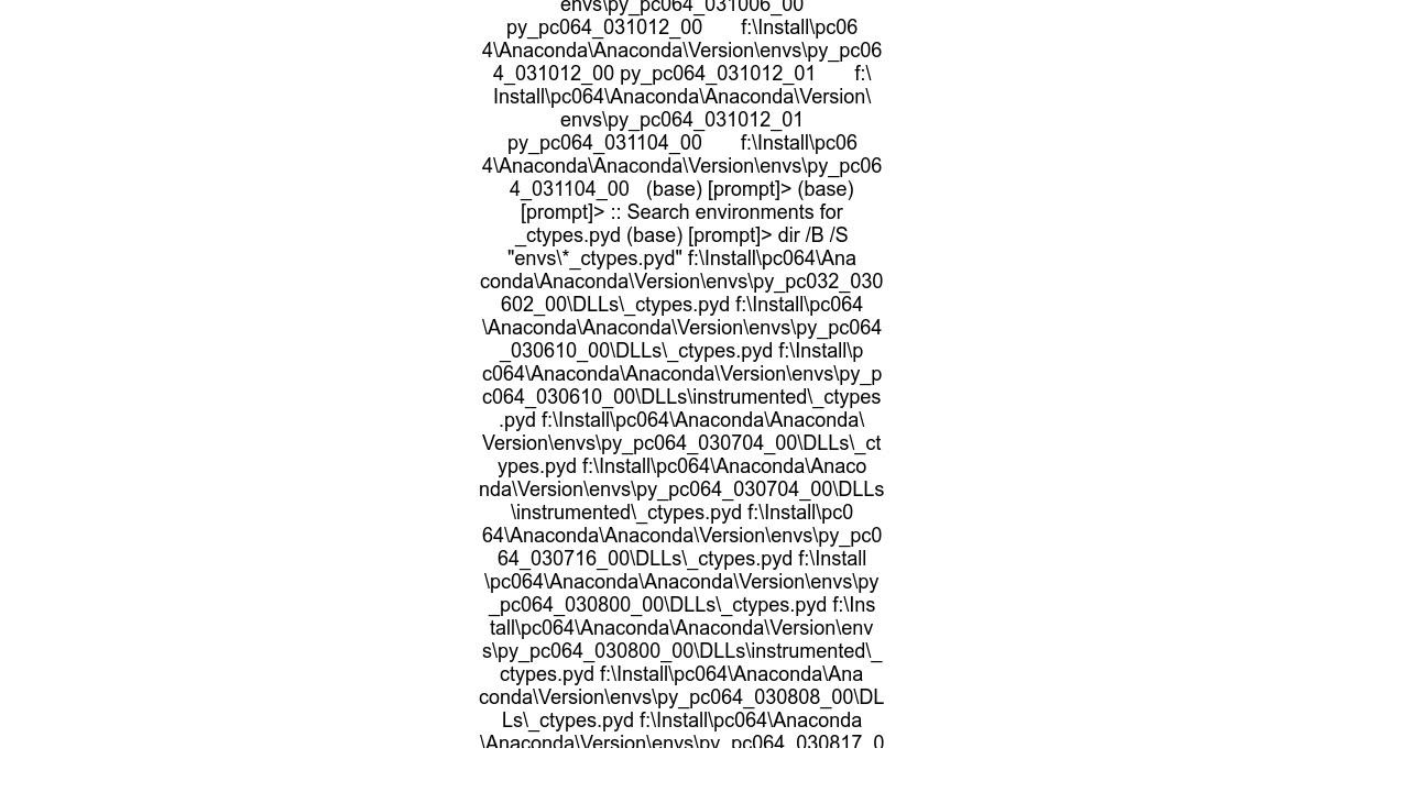 ImportError DLL load failed while importing _ctypes The specified module could not be found