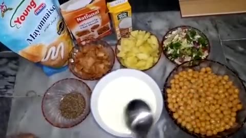 Chana Chat Recipe By Gul ka Kitchen