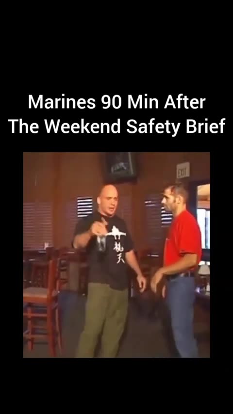 Marines 90 Min After The Weekend Safety Brief