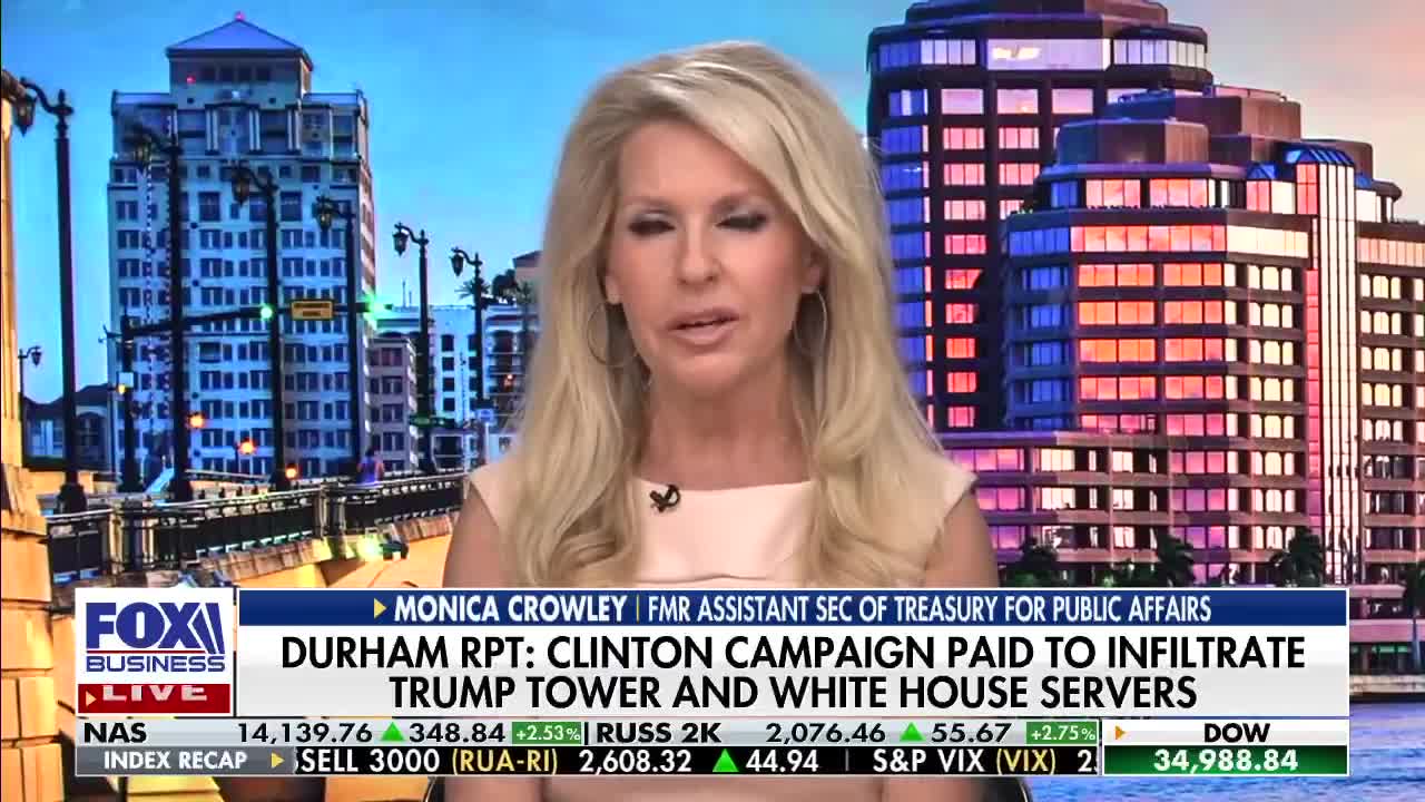 These are ‘the highest of crimes’ if proven_ Monica Crowley on latest Durham probe findings