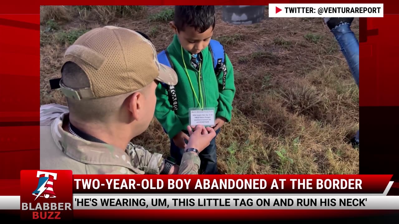 Two-Year-Old Boy Abandoned At The Border