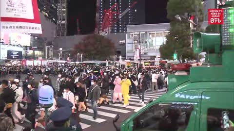 Security beefed up in Shibuya following Seoul tragedy