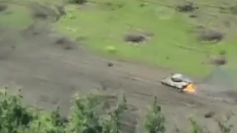 Burning russians are advancing negatively 😄