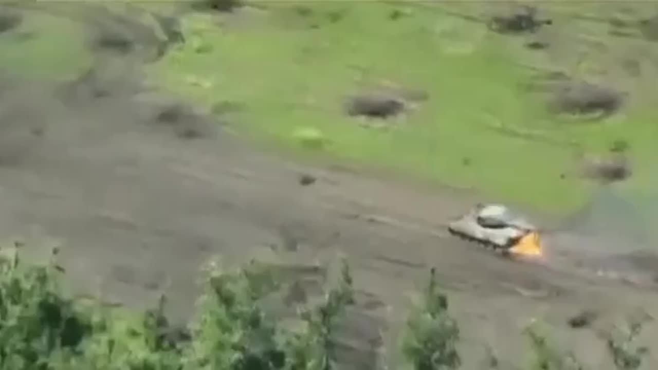 Burning russians are advancing negatively 😄