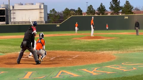 Game Day 17 Feb 2023 5th inning pitching Michael Schwartz