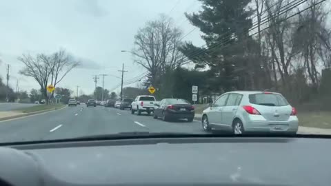 Food lines in Montgomery county Maryland