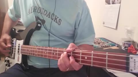 Pat Benatar - Out of Touch Bass Cover