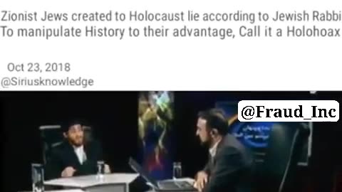 Fraudulent "Holocaust" and discover the lies Bolshevik historians created to deceive the world...