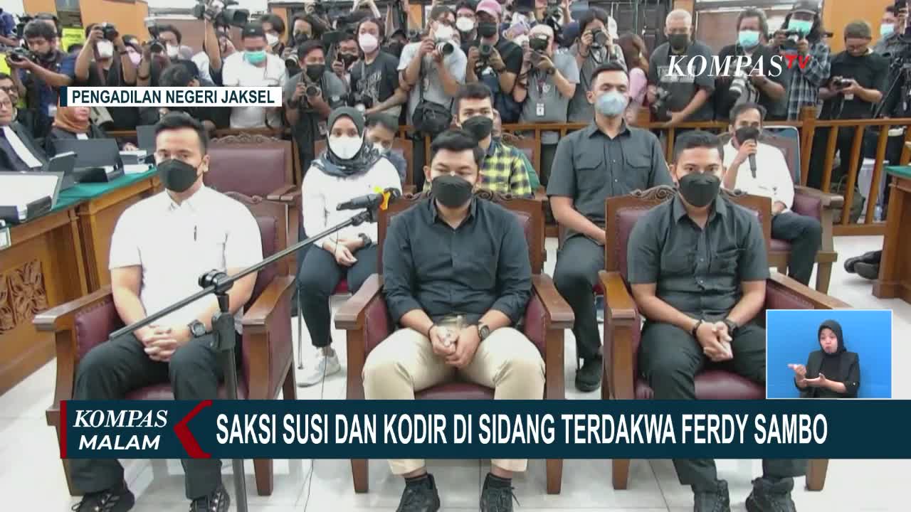 Jaksa Sempat Minta Sambo Tak Dihadirkan, Susi dan Kodir: Kami Tidak Tertekan yang Mulia